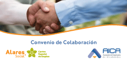 Alares y AICA firman un convenio para facilitar la conciliación en las empresas de Alcobendas